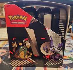 OPENED Pokemon Unoca Mini Tin Display Box (8 Tins) - Black Bolt & White Flare - Image 4