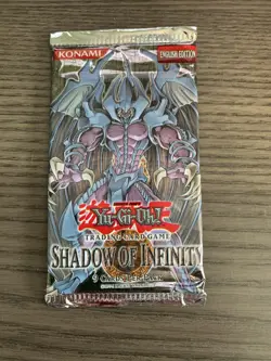 Yugioh Shadow Of Infinity Booster Pack Sealed Konami - Image 1