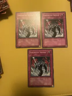 3x LP - Sakuretsu Armor - MIXED SETS Common - 1st Edition YuGiOh - Image 1