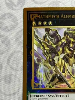 (Misprint) Primathmech Alembertian - MGED-EN030 - Premium Gold Rare (NM) Yugioh - Image 3