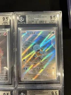 BGS 9.5 Pokemon Card 151 Japanese Ar Art Rare 6Card Set Bulk Different Types - Image 4
