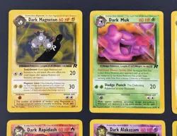 2000 Team Rocket Unlimited Dark Pokemon TCG Regular Rare/UC/C *12-Card* WoTC LOT - Image 4