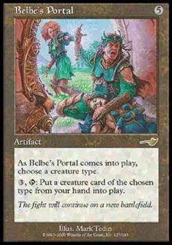 Belbe's Portal - Light Play MTG Nemesis - Image 1