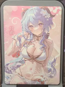 Ganyu Hit Walks In Beauty THICK Card Anime Goddess Story Meika Waifu - Image 1