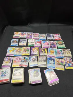 One Piece TCG Lot Of 276 Cards, 38 Cards Holographic - Image 1