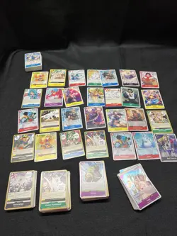 One Piece TCG Lot Of 276 Cards, 38 Cards Holographic - Image 3