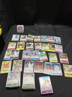One Piece TCG Lot Of 276 Cards, 38 Cards Holographic - Image 4
