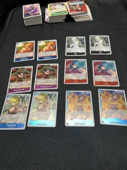 One Piece TCG Lot Of 276 Cards, 38 Cards Holographic - Image 5