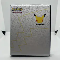 Pokemon 25th Anniversary Oversized Card Binder Lot - 32 Cards Total - Image 1