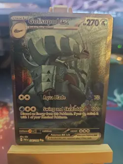 Pokemon TCG Golisopod EX Paradox Rift Holo Double Rare Card 246/182 Full Art NM - Image 1
