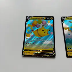 Pikachu Pokemon Cards Lot of 3 Flying and Surfing Pikachu - Image 2