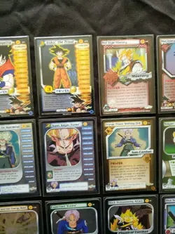 Dragon Ball Z Cards Goku Trunks Lot LIMITED FOIL Unlimited Personality Promo DBZ - Image 3