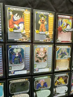 Dragon Ball Z Cards Goku Trunks Lot LIMITED FOIL Unlimited Personality Promo DBZ - Image 4
