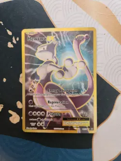Mewtwo EX 103/108 Evolutions Full Art Holo Pokemon Trading Card Game - Image 1