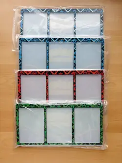 Pokemon TCG One-Touch Acrylic 3 Card Magnetic Holder Lot Of 4 - Paldean Fates - Image 1