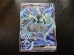 Black Kyurem ex 218/191 Full Art Ultra Rare Surging Sparks Pokemon Card NM - Image 1