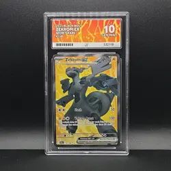 Pokemon TCG Card Zekrom ex 158/086 Black Bolt Full Art - Ace 10 - Image 1