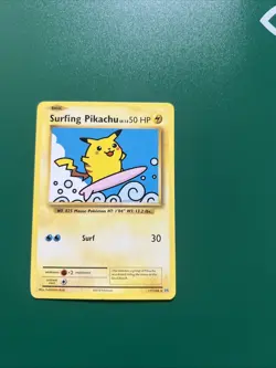Pokemon Pikachu TCG Surfing Evolutions Card 111/108 Regular Secret Rare - Image 1
