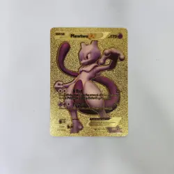 Mewtwo EX Golden Foil Card HP170 98/99 - Image 1