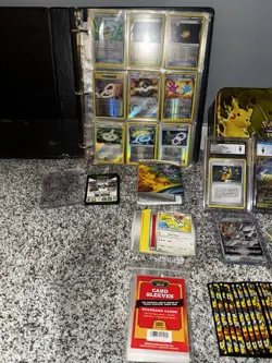 Pokemon Card Binder Collection Lot EX GX Holos Full Arts RARE CARD COLLECTION - Image 3