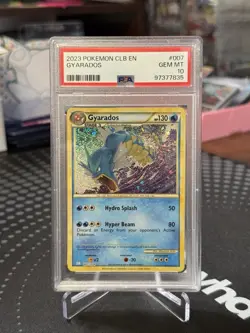 PSA 10 Gyarados 007/034 Pokemon Classic Collection CLB 2023 Mint English Card - Image 1