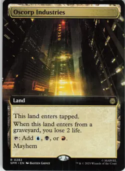 Oscorp Industries (Extended Art) R Marvel's Spider-Man 282 NM Normal MTG - Image 1
