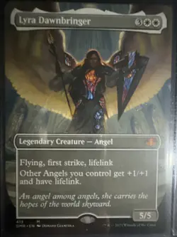 Lyra Dawnbringer Magic: The Gathering Legendary Creature Card - Image 1