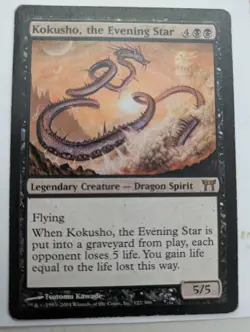 Kokusho, the Evening Star Champions of Kamigawa MTG - Image 1