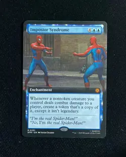 2025 Magic The Gathering MTG Marvel EN #M 0251 Borderless Impostor Syndrome GAV - Image 1
