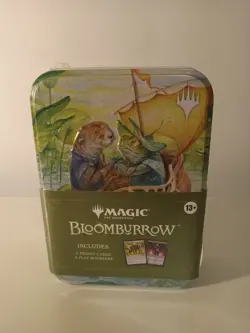 Magic - MTG Bloomburrow Collector Tin - Boat, Otter, Frog - Sealed and Unopened - Image 1