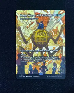 2025 Magic The Gathering MTG Marvel EN Master Weaver, Web Protector 3/5 GAV - Image 1