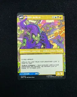 2025 Magic The Gathering MTG Marvel EN #M0220 Borderless Norman Osborn GAV - Image 2