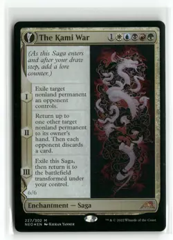The Kami War 227 Foil Kamigawa: Neon Dynasty NEO MTG Magic - Image 2