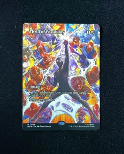 2025 Magic The Gathering MTG Marvel EN Borderless Thrill of Possibility GAV - Image 1