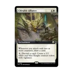 WOTC Commander: March of the Machine Chivalric Alliance (Extended Art) (R) NM - Image 1