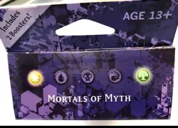 Magic The Gathering Journey Into Nyx Mortals of Myth WG Intro Pack 2014 Sealed - Image 3