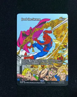 2025 Magic The Gathering Magic The Gathering Borderless Feed The Swarm GAV - Image 1