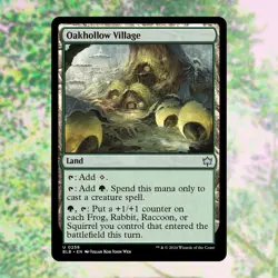 MTG - Oakhollow Village - BLB Regular Uncommon NM - Image 1