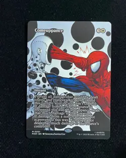 2025 Magic The Gathering MTG Marvel EN #M 0001 Borderless Comeuppance GAV - Image 1