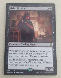Grim Hireling | NM | Battle for Baldur's Gate | CLB #755 | MTG - Image 1