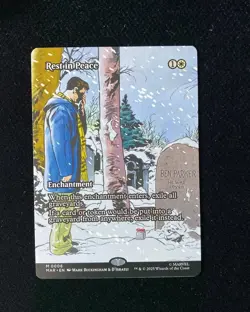 2025 Magic The Gathering MTG Marvel EN #M0006 Borderless Rest in Peace GAV - Image 1