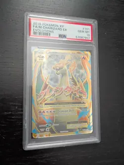 Pokemon XY Evolutions Full Art Mega Charizard EX - PSA 10 (2016) - Image 2