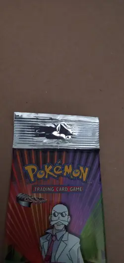 Pokemon Gym Challenge Booster Pack - Factory Sealed - Blaine Art - Long Crimp - Image 3