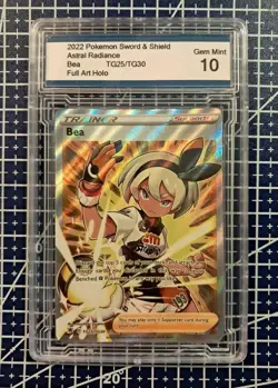 Bea Full Art TG25/TG30 Trainer Gallery SWSH Astral Radiance Pokemon Gem Mint 10 - Image 1