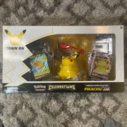 Pokemon TCG Celebrations Premium Figure Collection Pikachu VMAX Box - Sealed 820650809408 - Image 1