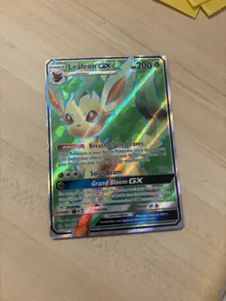Pokemon TCG - Leafeon GX (139/156) - Full Art - Sun & Moon Ultra Prism - Mint - Image 1