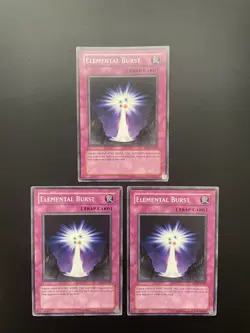 Yugioh Elemental Burst FET-EN059 Unlimited Edition Common HP X3 - Image 1