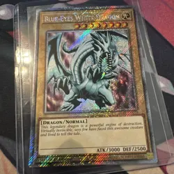 Blue-Eyes White Dragon (Platinum Secret Rare) RA03-EN079 Yu-Gi-Oh! TCG - Image 1