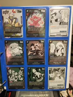 Binder Card Lot! Dragon Ball Manga Foil Mint Collection Bulma POKEMON Goku MTG - Image 2