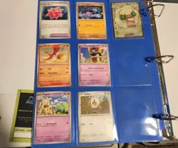 Binder Card Lot! Dragon Ball Manga Foil Mint Collection Bulma POKEMON Goku MTG - Image 5